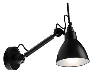 Shilo 4481 - Vägglampa DAISEN 1xE27/15W/230V svart