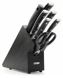 Wüsthof - Set med köksknivar i ett stativ CLASSIC IKON 8 delar svart