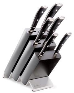 Wüsthof - Set med köksknivar i ett stativ CLASSIC IKON 7 delar svart