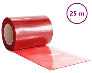 Köldridå röd 300x2,6 mm 25 m PVC