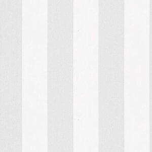 Topchic Tapet Stripes ljusgrå och vit