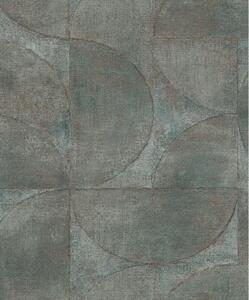 Noordwand Vintage Deluxe Tapet Graphic och brun grå Look Circle