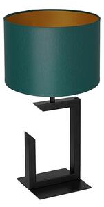 Bordslampa 1xE27/60W/230V 45 cm grön/gyllene