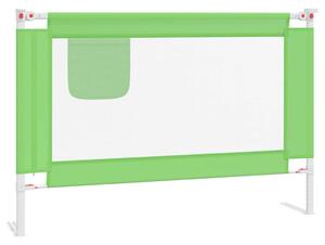 Sängskena för barn grön 100x25 cm tyg