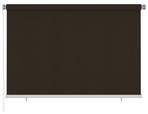 Rullgardin utomhus 220x140 cm brun