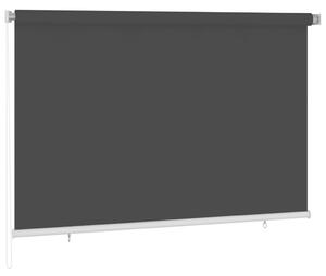 Rullgardin utomhus 220x140 cm svart