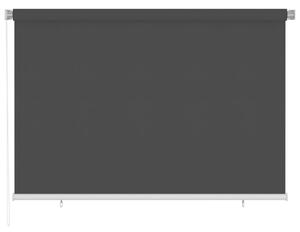 Rullgardin utomhus 220x140 cm svart
