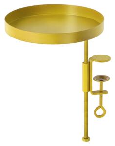 Esschert Design Växtbricka med klämma rund guld m