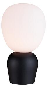 Bordslampa Buddy Svartstruktur/Opal Glas - Belid