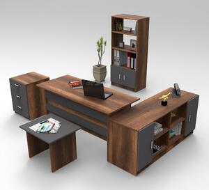 Mobelset Kontor ERTONSEA - Teak/Antracit