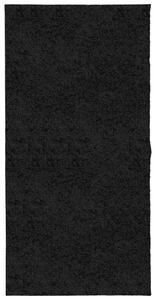 Ryamatta PAMPLONA lång lugg modern svart 100x200 cm