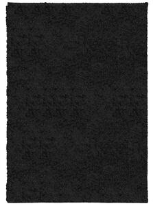 Ryamatta PAMPLONA lång lugg modern svart 160x230 cm