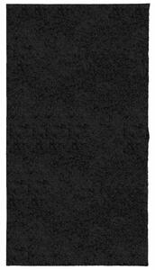 Ryamatta PAMPLONA lång lugg modern svart 80x150 cm