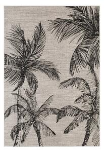 Utomhusmatta Bahamas Palm 200x290 cm - Charcoal