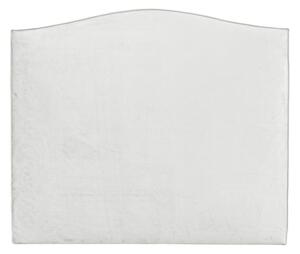Sänggavel Lagerlund 160 cm - Vit|Sammet