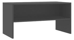 TV-bänk svart 80x40x40 cm spånskiva - Svart