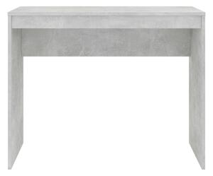 Skrivbord betonggrå 90x40x72 cm spånskiva - Grå