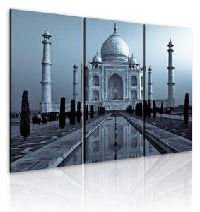 Tavla Taj Mahaj by night, India 90x60 - Artgeist sp. z o. o