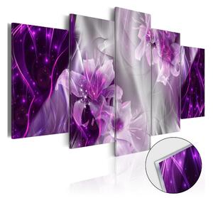 Tavla På Akryl Purple Utopia 100x50 - Artgeist sp. z o. o