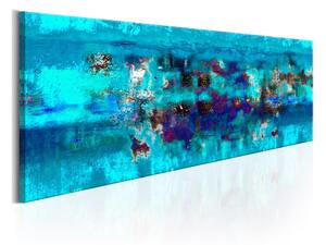 Tavla Abstract Ocean 150x50 - Artgeist sp. z o. o