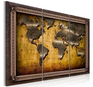 Tavla The World In A Frame 120x80 - Artgeist sp. z o. o