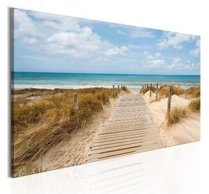 Tavla Windy Beach 150x50 - Artgeist sp. z o. o
