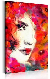 Tavla Woman In Poppies 40x60 - Artgeist sp. z o. o
