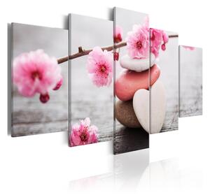 Tavla Zen Cherry Blossoms Iii 100x50 - Artgeist sp. z o. o