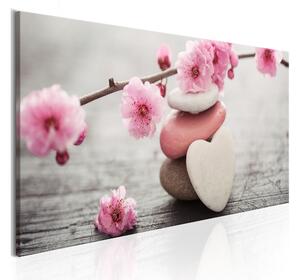 Tavla Zen Cherry Blossoms 135x45 - Artgeist sp. z o. o