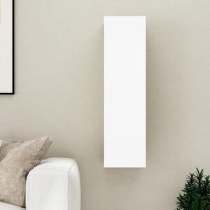 TV-skåp vit och sonoma-ek 30,5x30x110 cm konstruerat trä