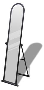 Fristående spegel 152 cm svart