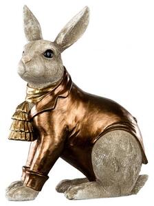 Kanin klädd brons