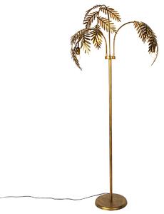 Smart vloerlamp goud 193 cm 3-lichts incl. 3 Wifi P45 - Botanica