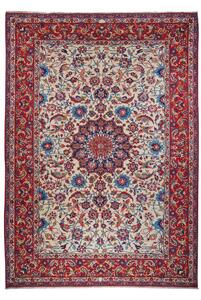 Isfahan silke varp Matta 262x370