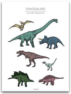 Poster 30x40 Dinosaurs