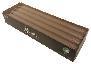 Inicio Kronljus beige 100% stearin