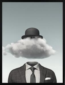 Poster 30x40 Pastell cloud hat