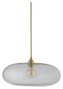 Ebb & Flow Hängande Lampa XL Horizon Transparent, Guld Blank