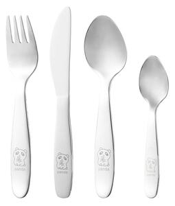 Panda barnbestick 4-delar