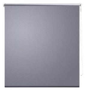 Rullgardin grå 120x175 cm mörkläggande - Grå