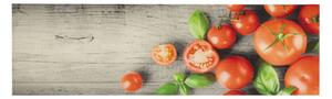 Köksmatta maskintvättbar tomater 45x150 cm sammet