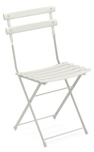 EMU - Arc en Ciel Folding Chair, Matt White - Balkong- och caféstolar - Vit