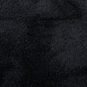 Matta OVIEDO kort lugg svart 120x120 cm
