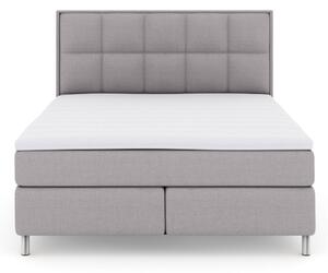 Komplett Sängpaket Choice No 3 180x200 Medium - Ljusgrå|Metall
