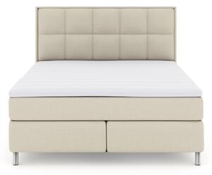 Komplett Sängpaket Choice No 3 180x200 Fast/Medium - Beige|Metall