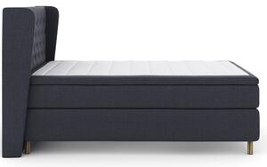 Komplett Sängpaket Choice No 4 160x200 Medium - Blå|Metall
