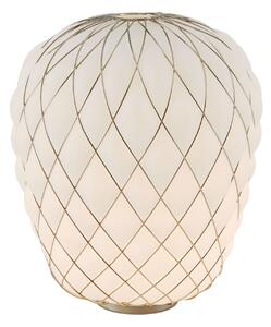 FontanaArte - Pinecone 4364 Table, Chrome cage/Transparent - Bordslampor - Paola Navone - Transparent