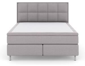 Komplett Sängpaket Choice No 4 160x200 Fast - Ljusgrå|Metall