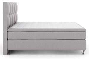 Komplett Sängpaket Choice No 4 160x200 Fast - Ljusgrå|Metall V-form