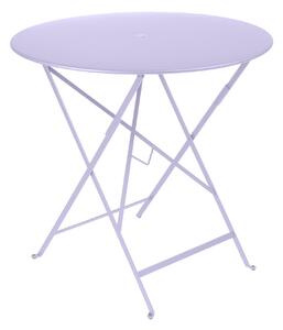 Fermob - Bistro Table Ø 77 cm, Marshmallow - Balkong- och cafébord - Vit - Metall
